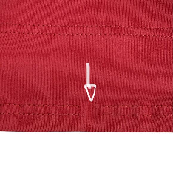 LULULEMON Energy Bra Long Line Medium Support B/C Cup Size 6 Dark Red - Picture 5 of 6